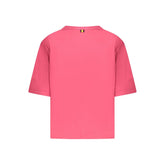 Pink Cotton Women Top